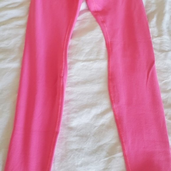 Lululemon pink reversible yoga pants soft pink - Picture 5 of 8